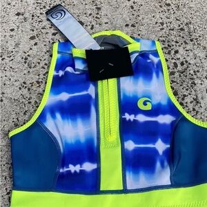 NWT GlideSoul Swimwear Top 0.5 mm Neoprene XXS